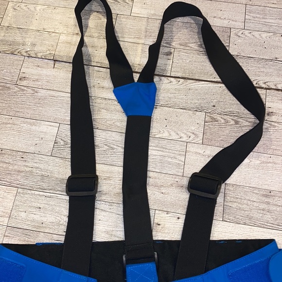 NWT!! Dare2B Insulated Men's Waterproof Ski Overall Pants Blue Size Small - Picture 9 of 15